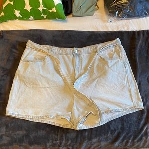 Forever 21 Paper Bag Waist Shorts